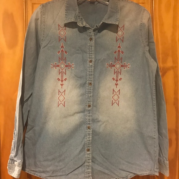 Jean shirt - Picture 2 of 5